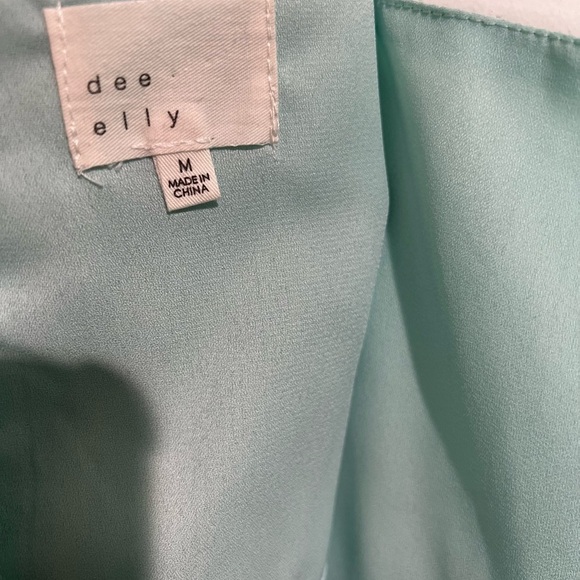 Dee elly square neck jumpsuit medium - Picture 3 of 6